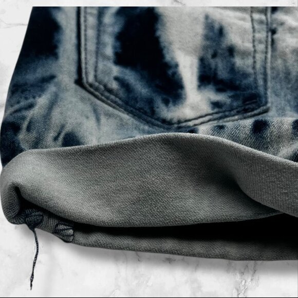 Wonder Nation Tie-Dye Style Denim Girl Shorts With Adjustable Waistband‎ Size 3T - Picture 13 of 13